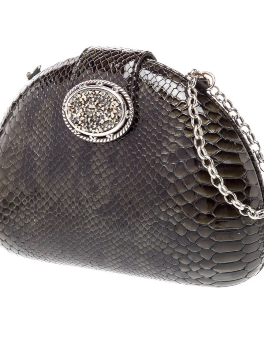Brighton Midanuiere snakeskin evening bag - Picture 3 of 14